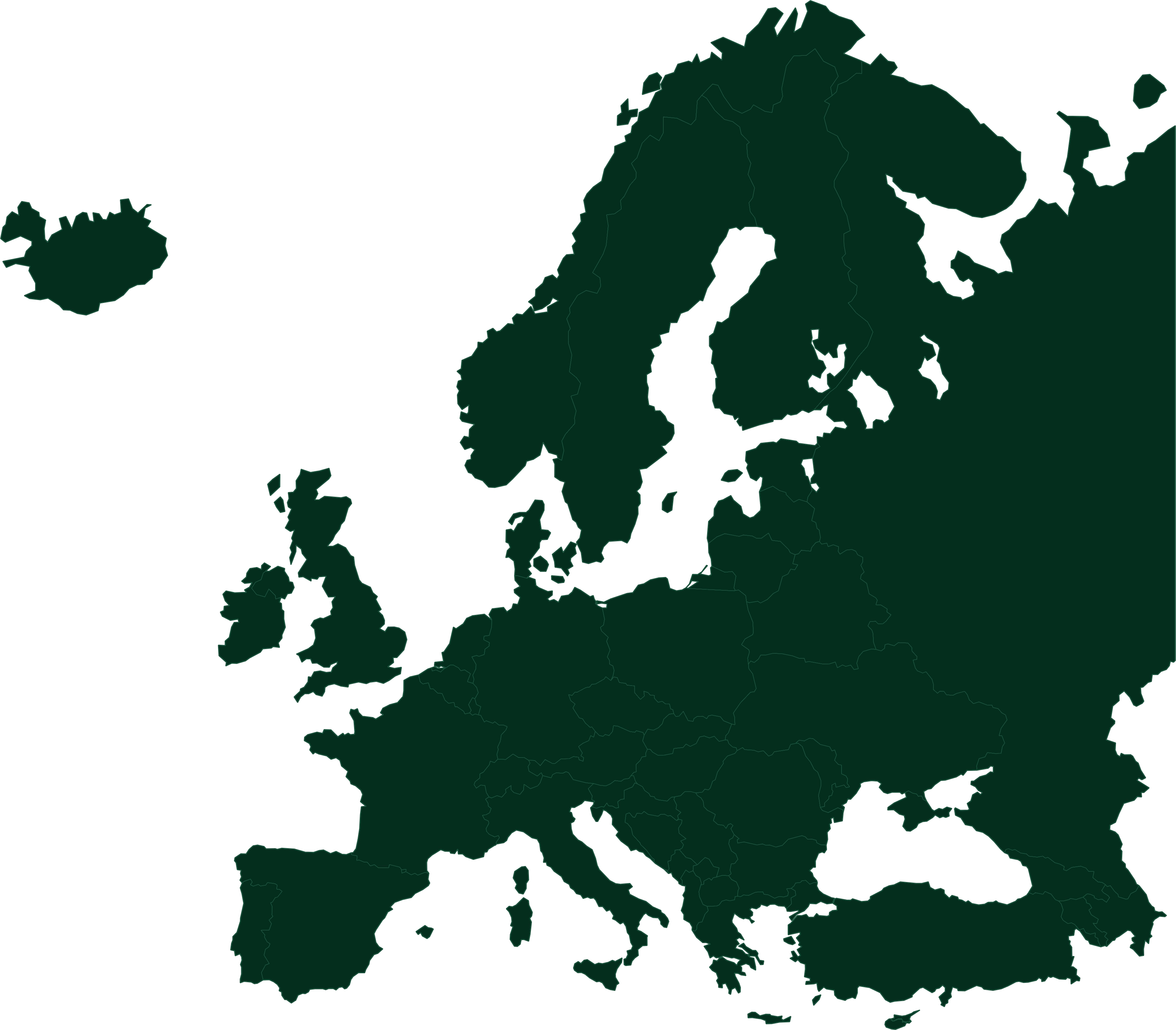 Map of Europe